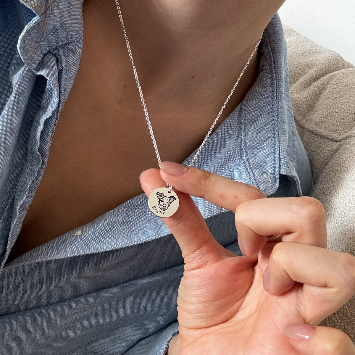Pet Face Necklace